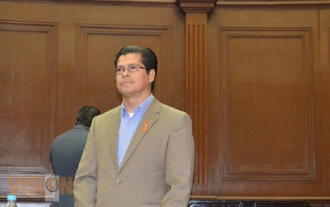 Se une el diputado Antonio Sosa a la difusión de la eliminación de la violencia contra la mujer
