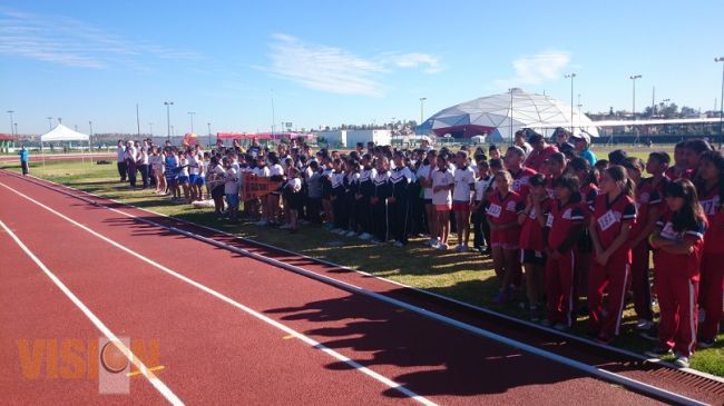 IMDE y DEFRYD realizan promocional de atletismo.