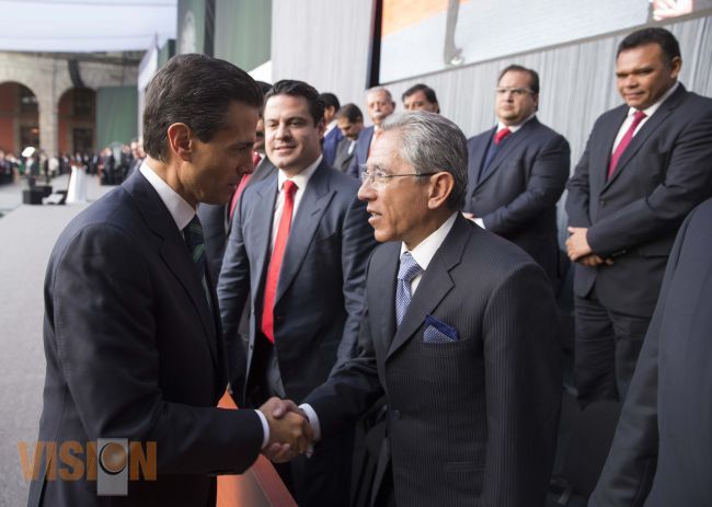Respaldo de EPN a Michoacán nos compromete a seguir trabajando para beneficio de los michoacanos.