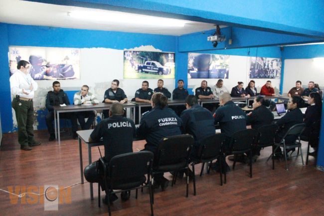 SEGURIDAD PÚBLICA OFRECE CAPACITACIÓN PARA EL “SERVICIO PROFESIONAL DE CARRERA POLICIAL”