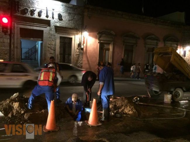 OOAPAS avisa sobre trabajos en Av. Madero Poniente.