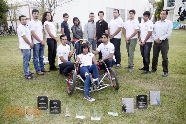 Nicolaitas de la Facultad de Ingeniería Mecánica obtuvieron 1er lugar en el “Human Powered Vehicle