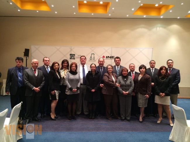 Firman convenio de colaboración el OPLEs, INE y TEPJF.