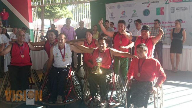 Todo un éxito el Campeonato Nacional de Básquetbol sobre Silla de Ruedas Apatzingán 2014.