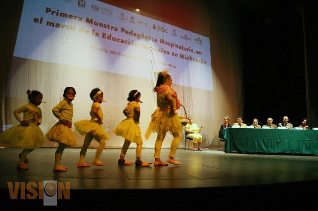 Se realizó en Morelia la Primera Muestra Pedagógica Hospitalaria. 