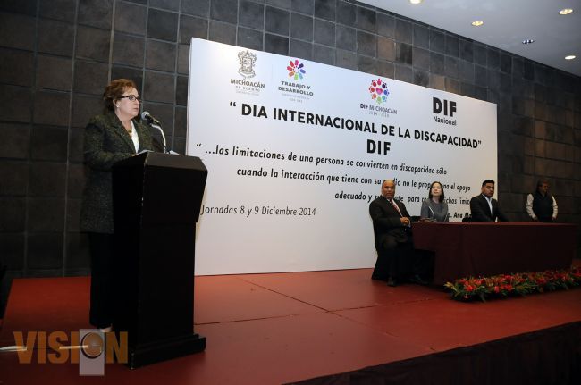 Inauguran las Jornadas de la Discapacidad en Morelia.