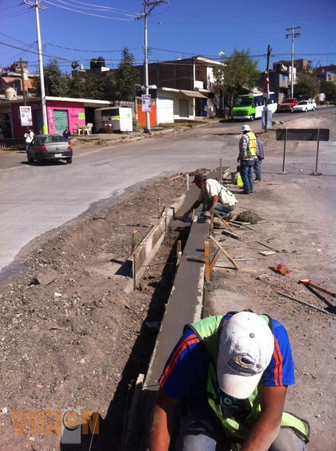 Inicia obras públicas construcción de 2ª etapa en vialidades nogal y nanche.