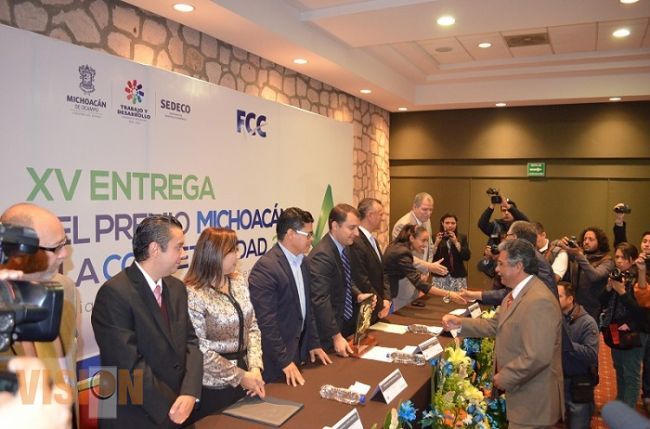 Premio Michoacán a la competitividad incentivo para las Mipymes: Sosa López