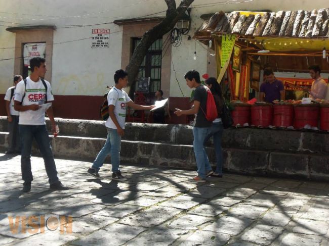 En Morelia, calzada San Diego, un ejemplo de fiestas limpias