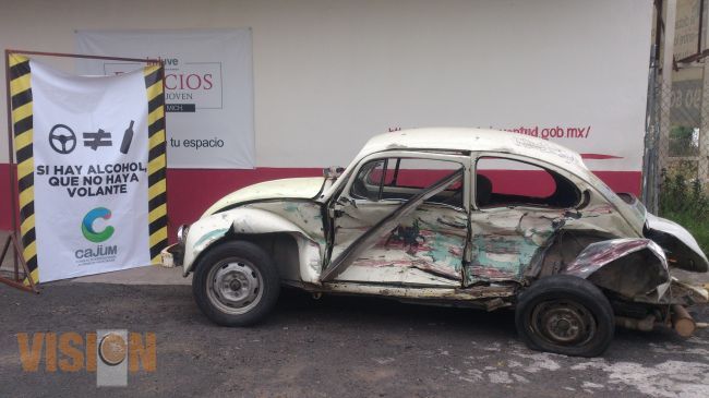 Arranca en Morelia la campaña Si hay alcohol, que no haya Volante. 