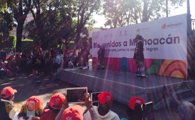Recibió Morelia a viajeros de Turissste