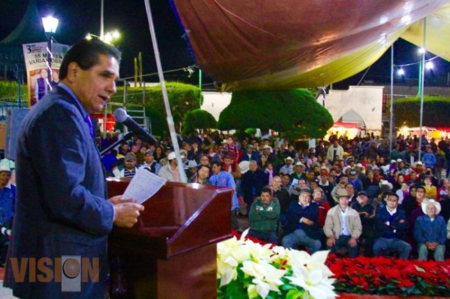 Reafirma Silvano su compromiso con municipios michoacanos