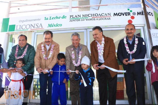 Avances en programas sociales demuestran que el Plan Michoacán está funcionando: SJG. 