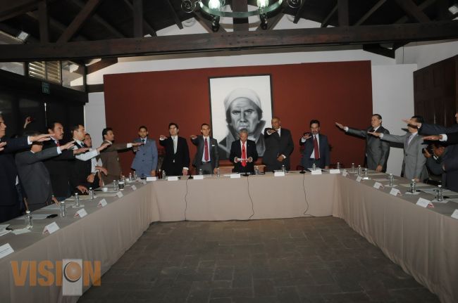 Rinde protesta el Consejo Técnico Interinstitucional de Transparencia y Acceso a la Información.