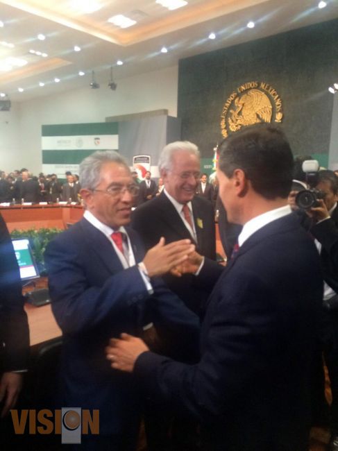 Gobernadores exhortan a Legislativo Federal a aprobar iniciativa por EPN para crear Policia Única.