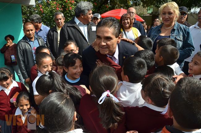 Primordial para Silvano el cuidado de las niñas y los niños michoacanos.