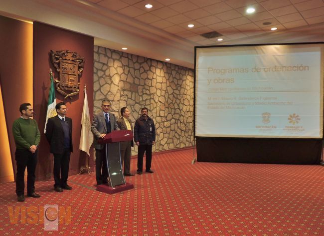 Más de 60 mdp invertirá SUMA para las zonas metropolitanas de Michoacán.