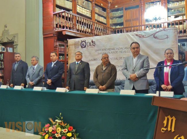 La Biblioteca Pública Universitaria, parte medular de la esencia de la UMSNH: Maldonado Gallardo.
