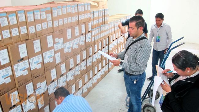 Se entregó equipamiento a instituciones operadoras del NSJP, en 2014.