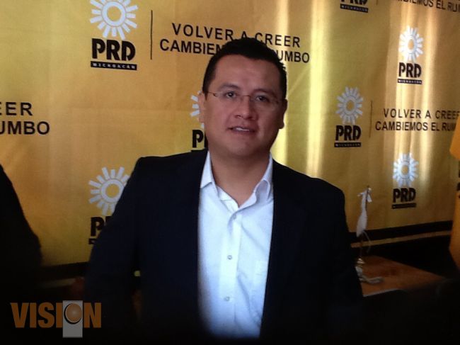 PRD inicia registro de candidatos al Gobierno de Michoacán: Carlos Torres Piña