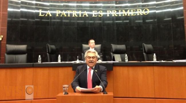 José Ascención Orihuela Bárcenas, solicita licencia al cargo de Senador de la República.