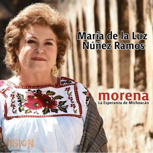 Aprueban el registro de María de la Luz Núñez para contender por la gubernatura de Michoacán 