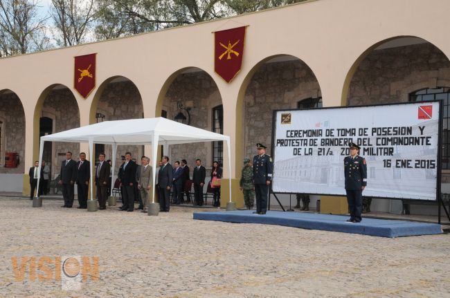 José Francisco Florentino Morales Cázares, nuevo comandante de la XXI Zona Militar.