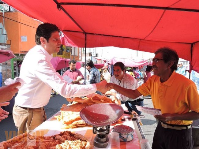 Motiva a comerciantes proyecto de Alfonso Martínez por Alcaldía de Morelia