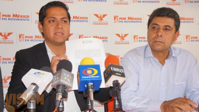Movimiento Ciudadano presenta denuncia contra Jara por utilizar Casa de Gobierno como salón social 