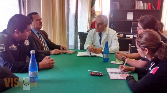 PF y Hospital General de Uruapan conjuntan esfuerzos en materia de Seguridad y Salud Pública