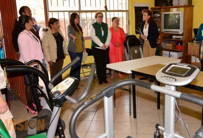 Catherine Ettinger realiza gira de trabajo por el Oriente Michoacano. 