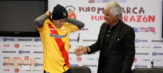 Monarcas le cumple un sueño al joven Leonardo Chávez. 