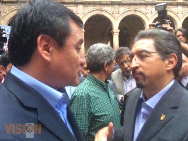 Ofrece Osorio Chong apoyo a la Universidad Michoacana