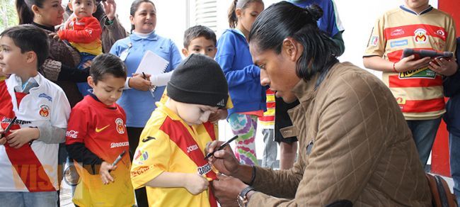 Monarcas Morelia te invita a la firma de autógrafos este miércoles en Espacio Las Américas.