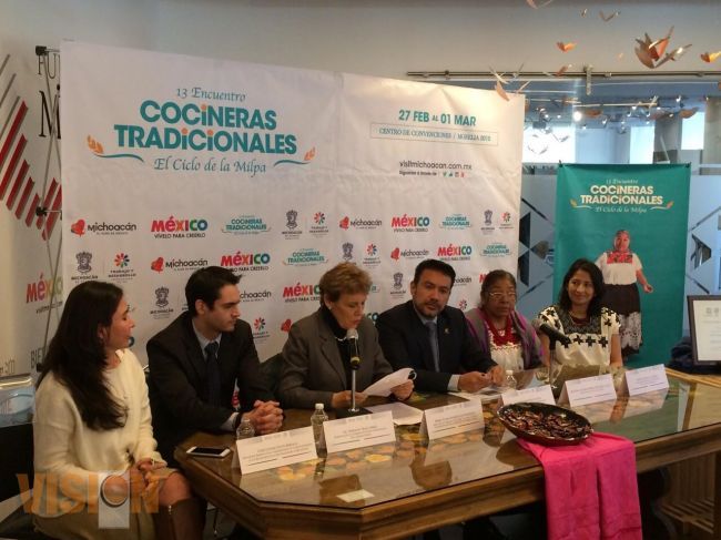 En Michoacán el Encuentro Nacional de Cocina Tradicional.