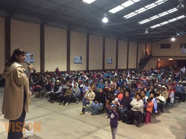Seguridad de las familias indispensable para mejorar economía: Cocoa Calderón.