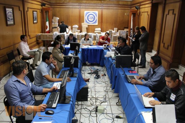 Inicia la sesión de cómputo de la Comisión Organizadora Electoral Estatal del PAN.