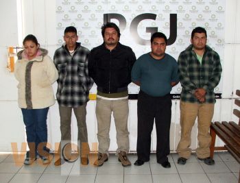 Desmantela PGJ a banda de secuestradores