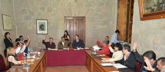 Cabildo de Morelia aprueba programación de obras para el ejercicio fiscal 2015