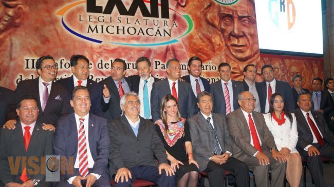 Grupo Parlamentario del PRI rinde su 3er informe 