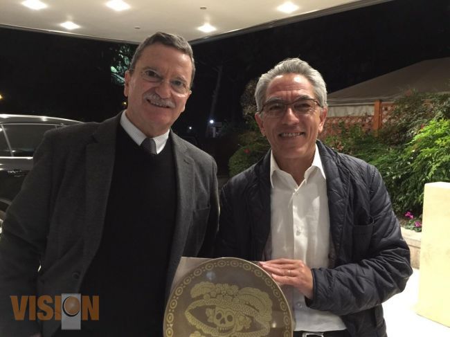 Inicia Gobernador Salvador Jara encuentros diplomáticos en el Vaticano.