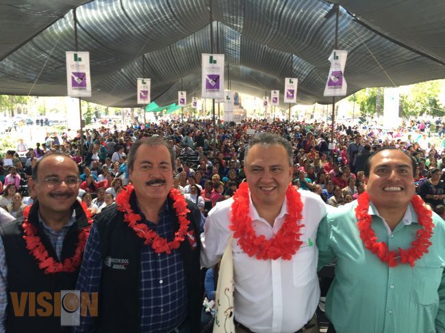 Casi 2 millones de beneficiarios del programa Prospera en Michoacán: Víctor Silva.