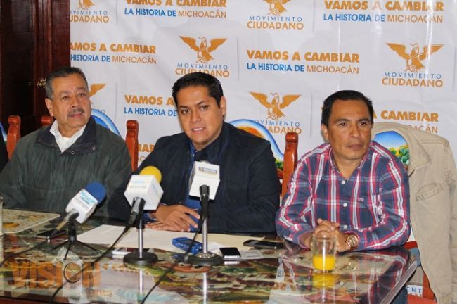 Reta Movimiento Ciudadano a Jara Guerrero para que recorran Tzitzio y Susupuato