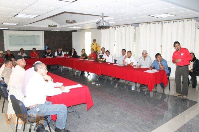 Inician trabajos informativos de prevención, combate y control de incendios forestales 