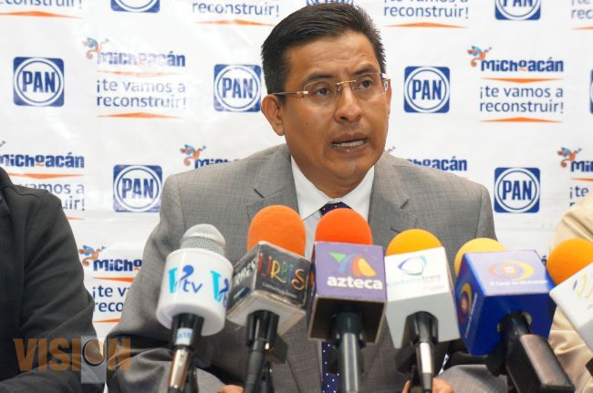 La imagen de Michoacán mejorará cuando se aplique la ley y se acabe la impunidad: PAN.