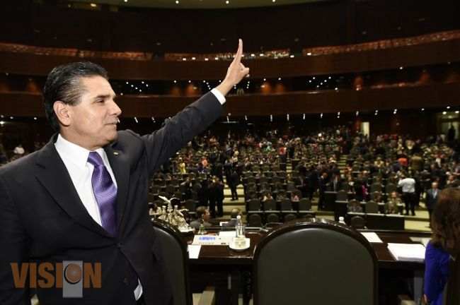 Agradece Silvano la oportunidad de servir a México en la Cámara de Diputados