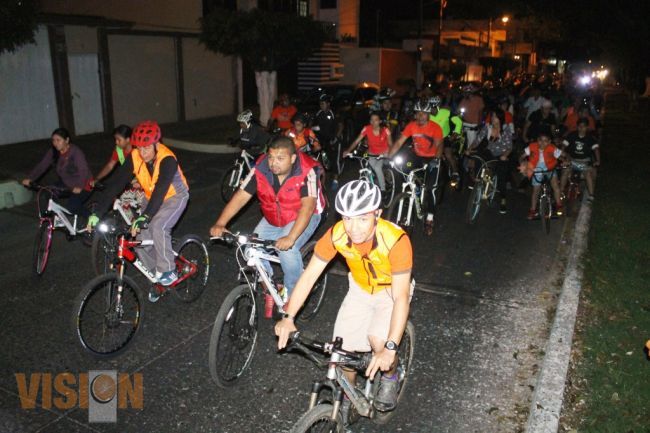“Uruapan en Bici” se une a la erradicación de la violencia contra la mujer