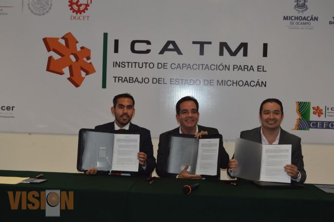 Coordinan esfuerzos en pro del empleo entre SNE, ICATMI e INEGI.