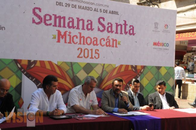 Michoacán se encuentra listo para Semana Santa.