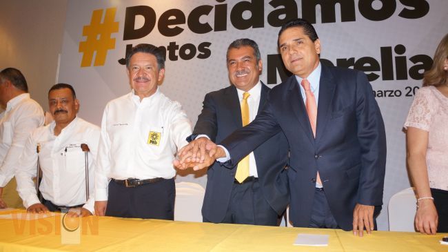 Anuncian a Raúl Morón como el candidato a la Presidencia Municipal de Morelia 